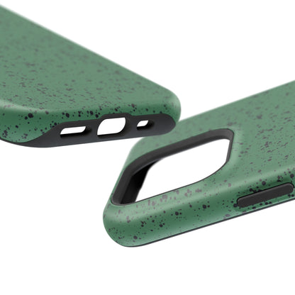 Phone Case Green Speckle Spatter