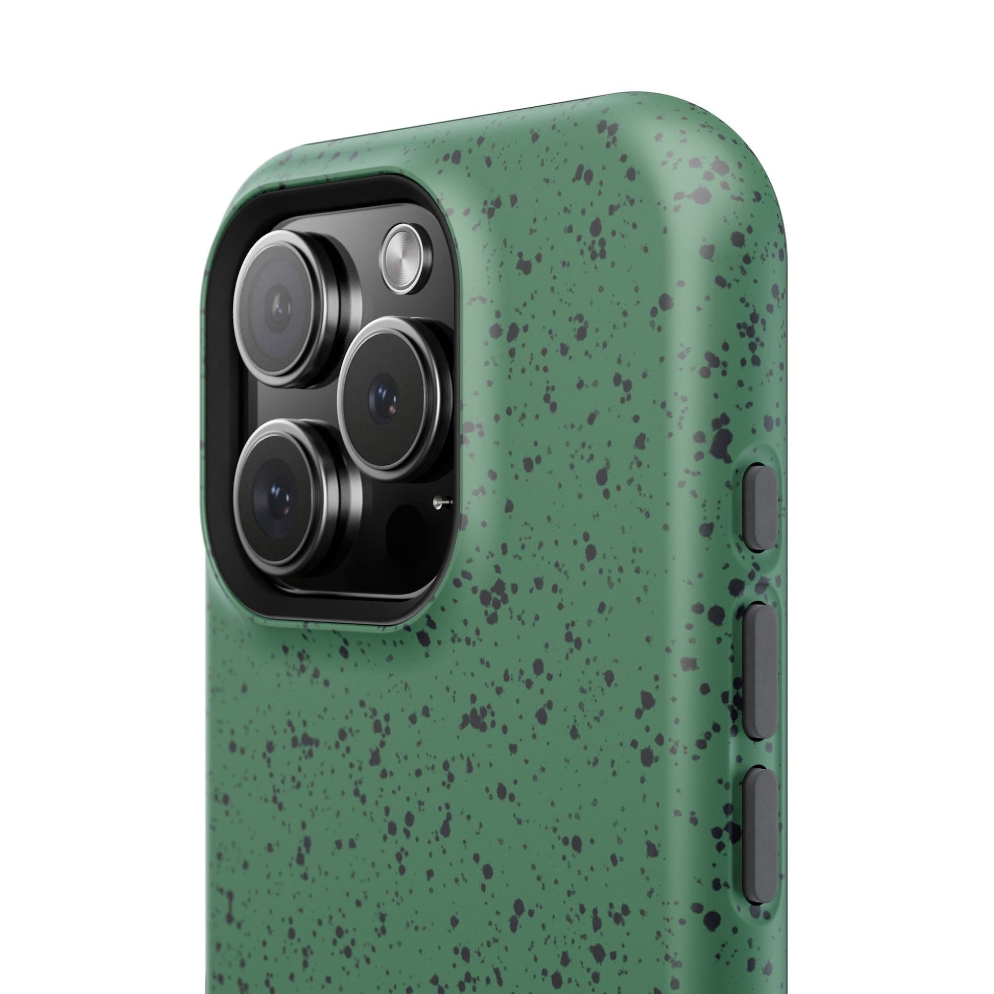 Phone Case Green Speckle Spatter