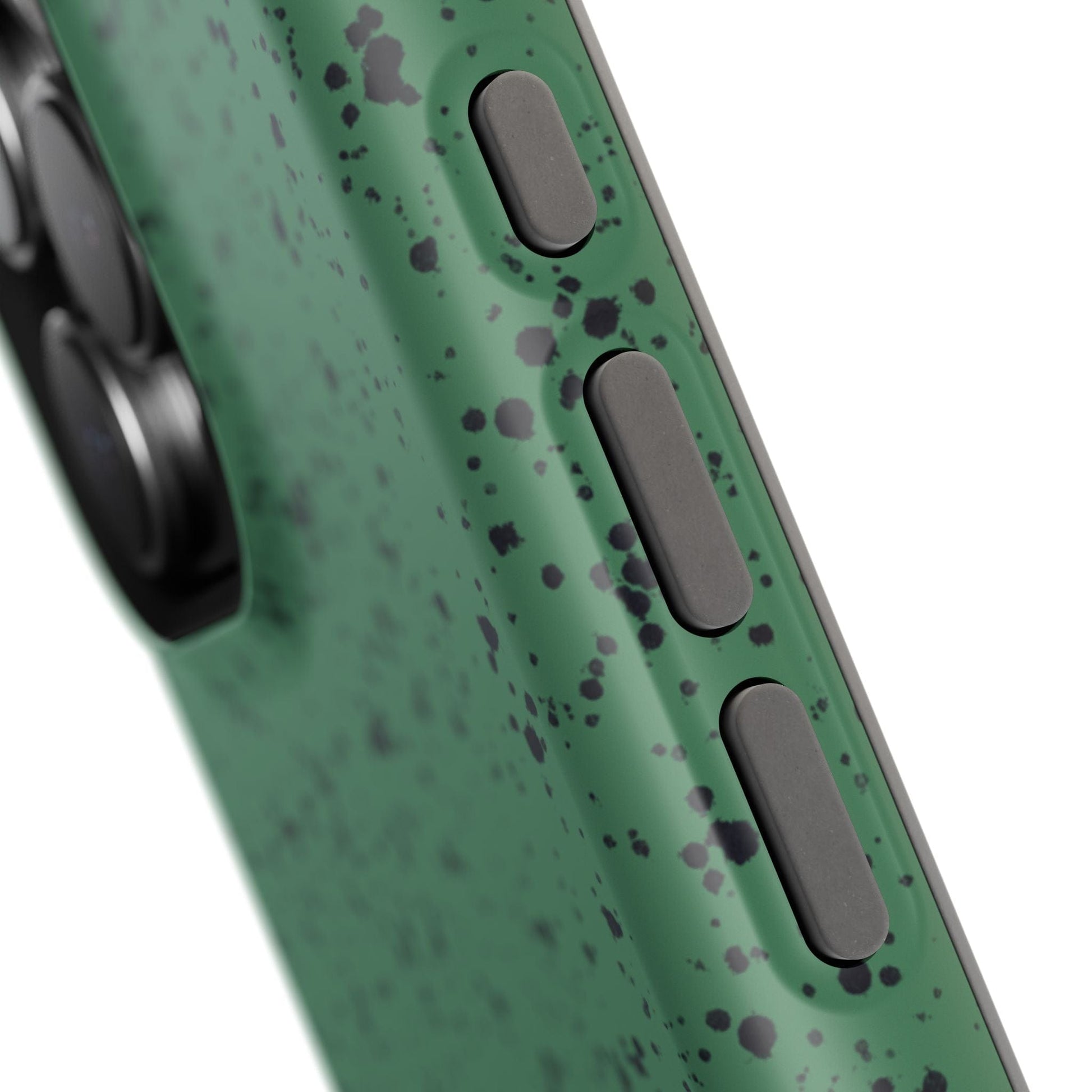 Phone Case Green Speckle Spatter