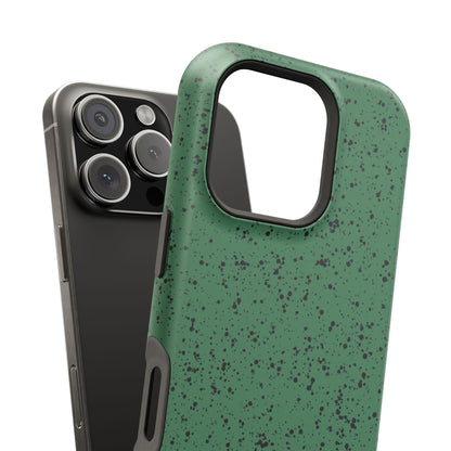 Phone Case Green Speckle Spatter