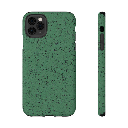 Phone Case iPhone 11 Pro Max Green Speckle Spatter