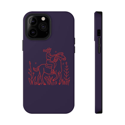 Phone Case iPhone 13 Pro Max Horseback Heroine