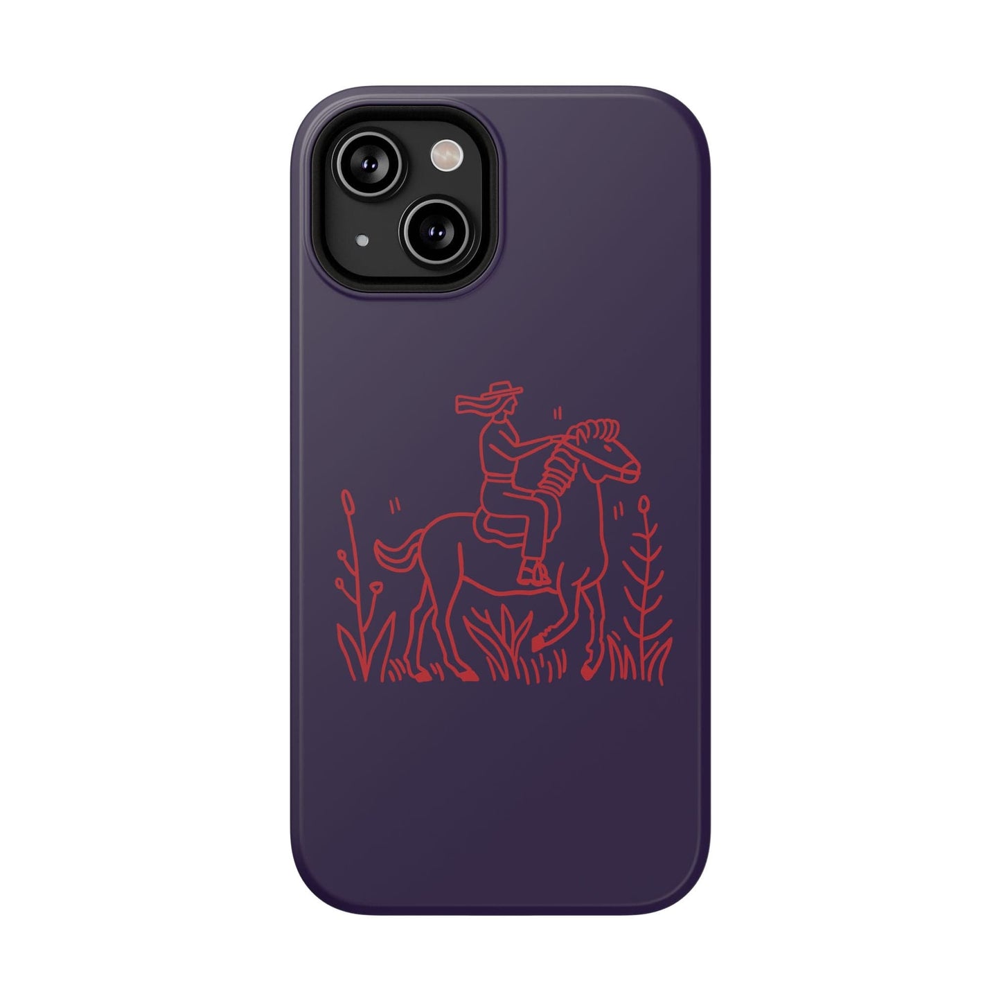 Phone Case iPhone 14 Horseback Heroine