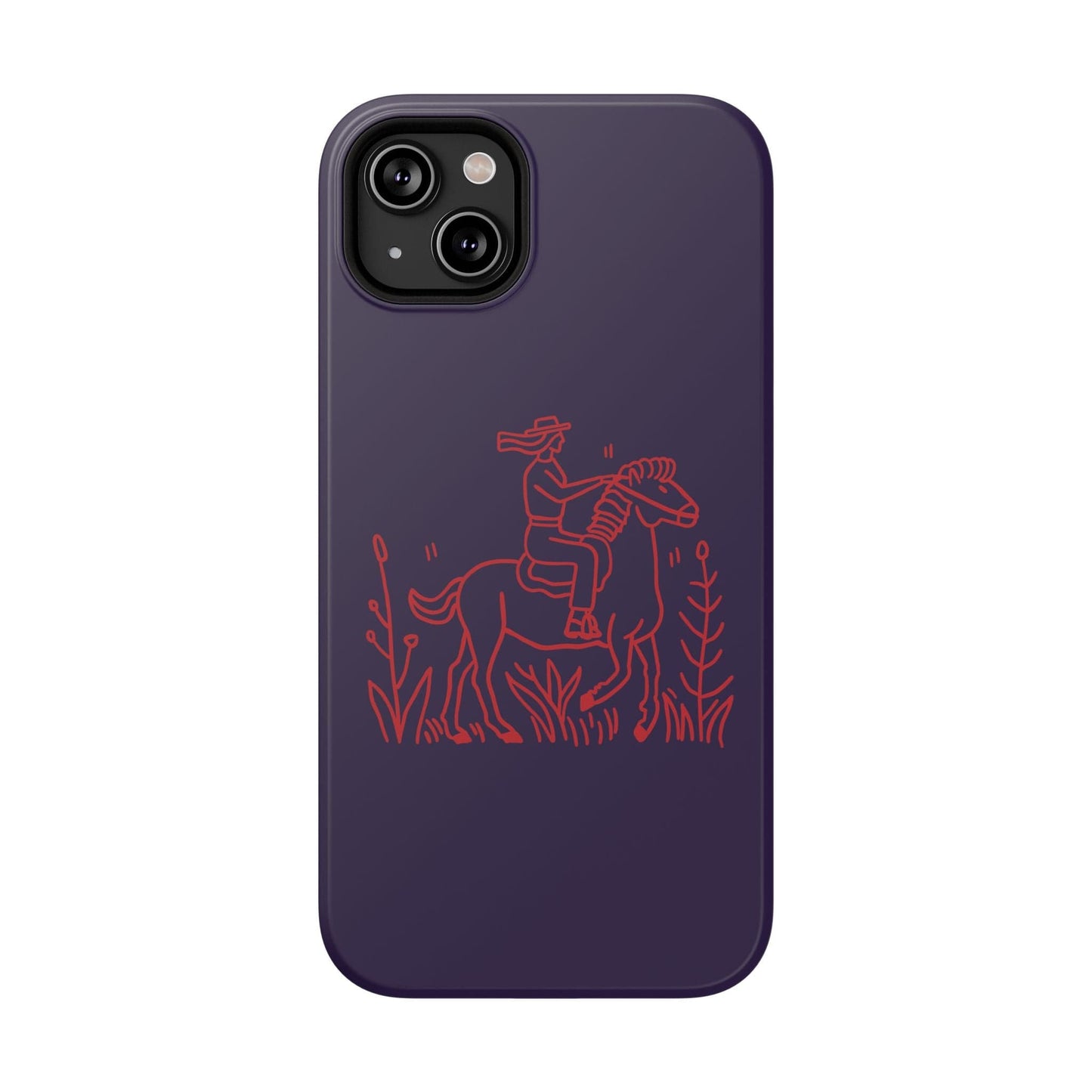 Phone Case iPhone 14 Plus Horseback Heroine