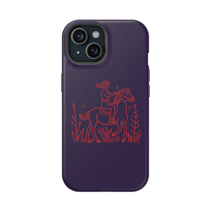 Phone Case iPhone 15 Horseback Heroine