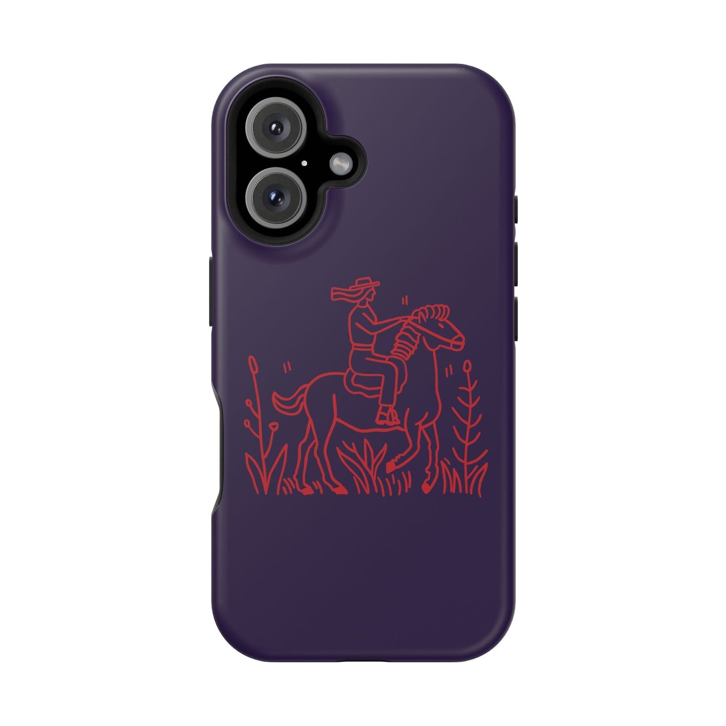 Phone Case iPhone 16 Horseback Heroine