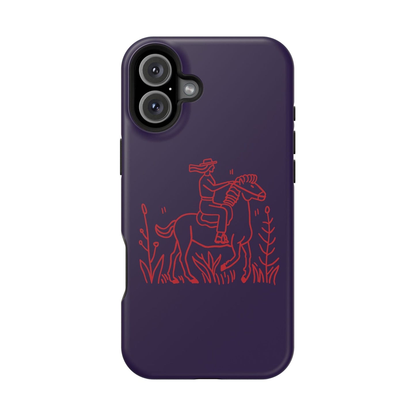 Phone Case iPhone 16 Plus Horseback Heroine