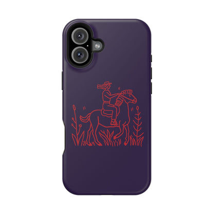 Phone Case iPhone 16 Plus Horseback Heroine