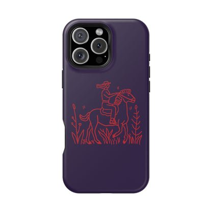 Phone Case iPhone 16 Pro Max Horseback Heroine