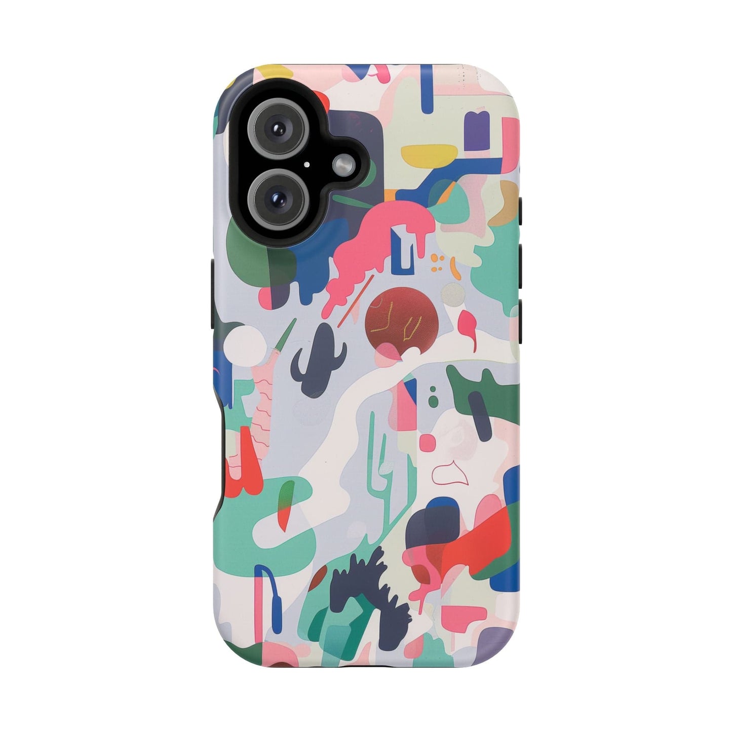 Phone Case iPhone 16 Kaleidoscope Symphony