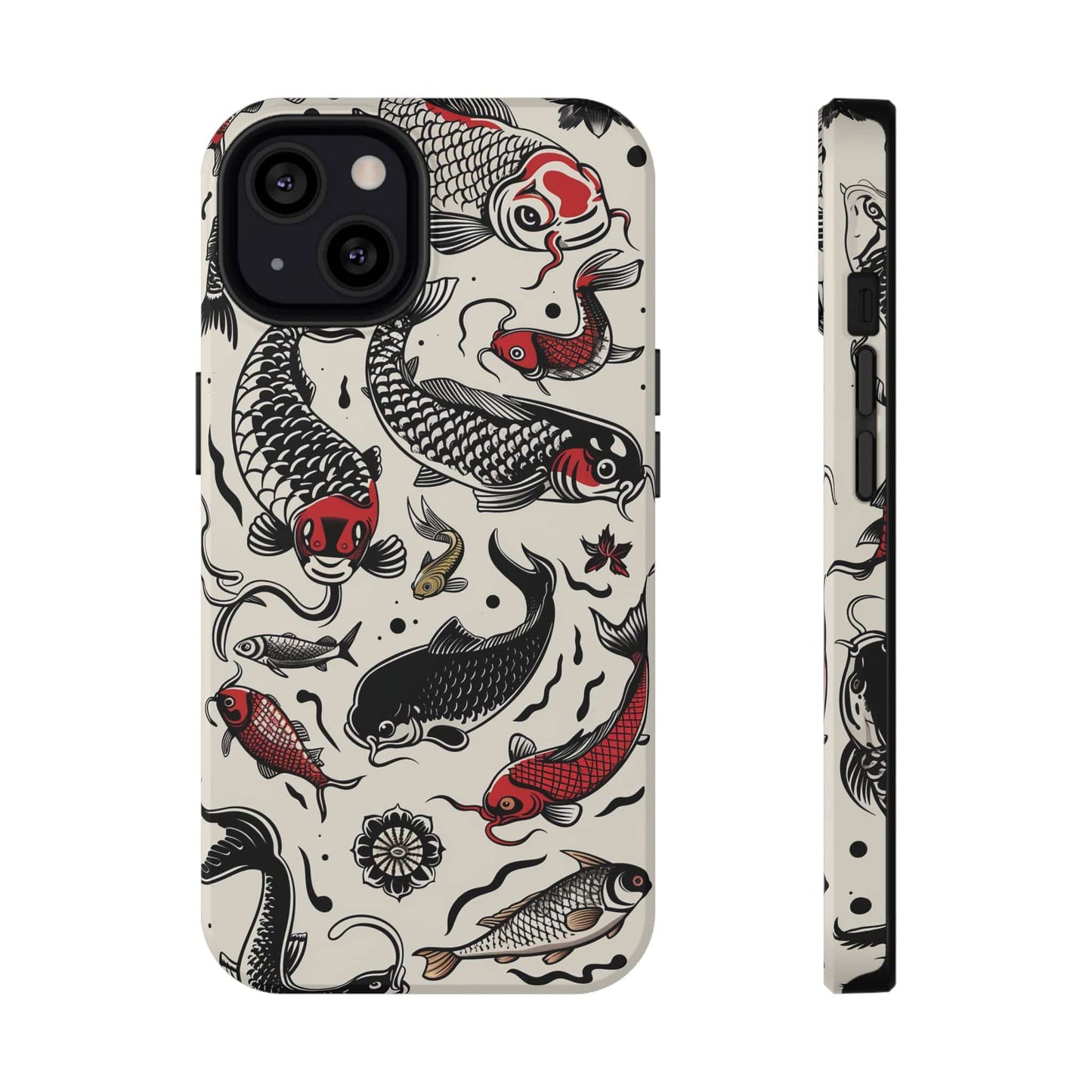 Phone Case iPhone 13 Koi Motion