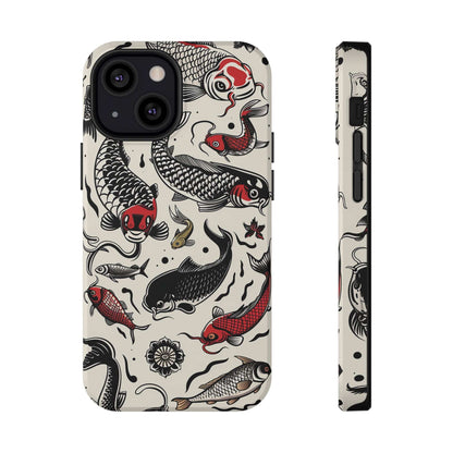 Phone Case iPhone 13 Mini Koi Motion