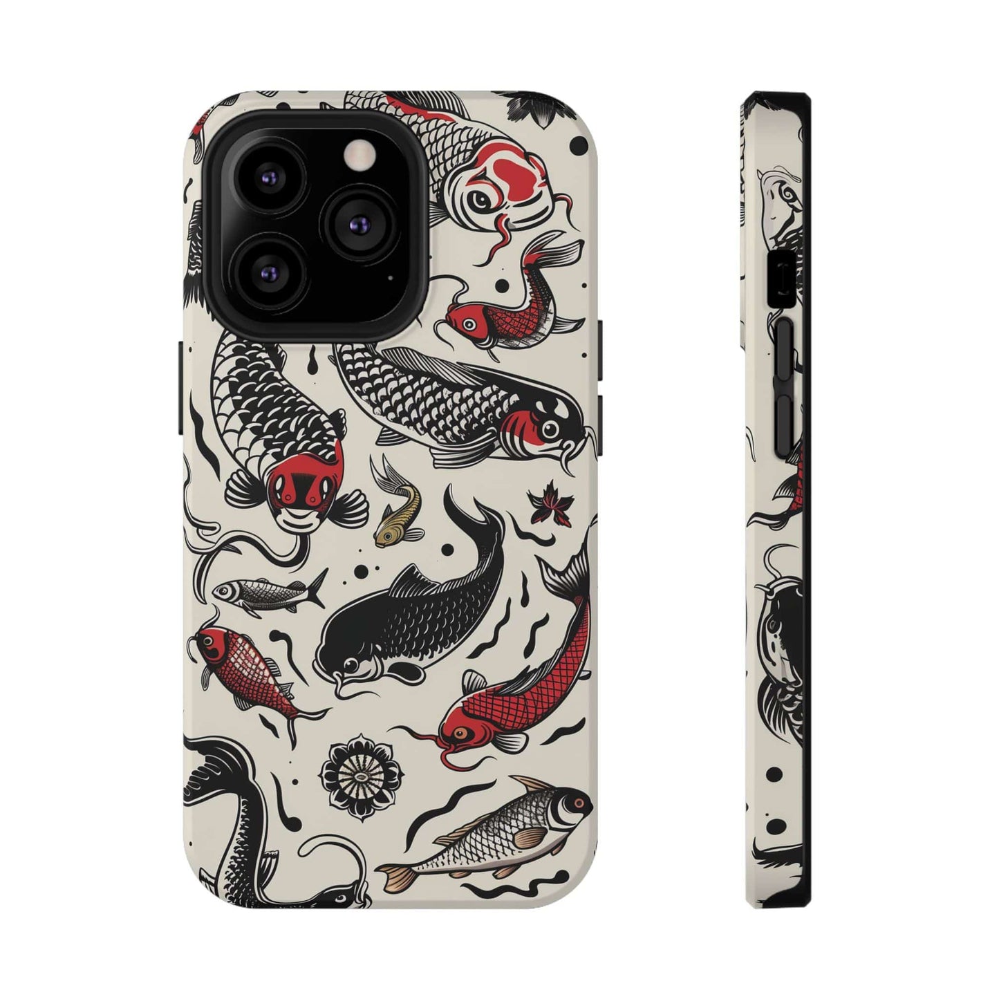 Phone Case iPhone 13 Pro Koi Motion