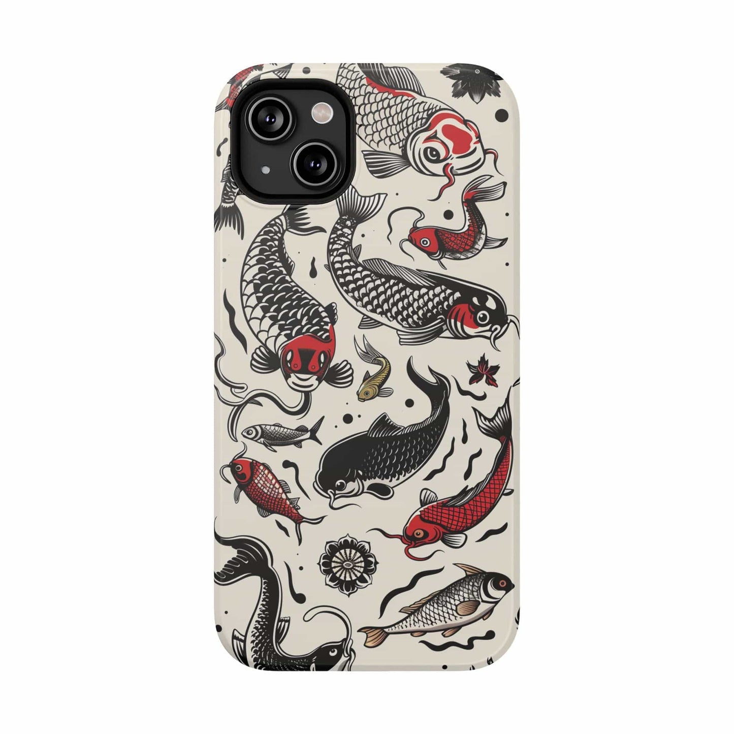 Phone Case iPhone 14 Plus Koi Motion