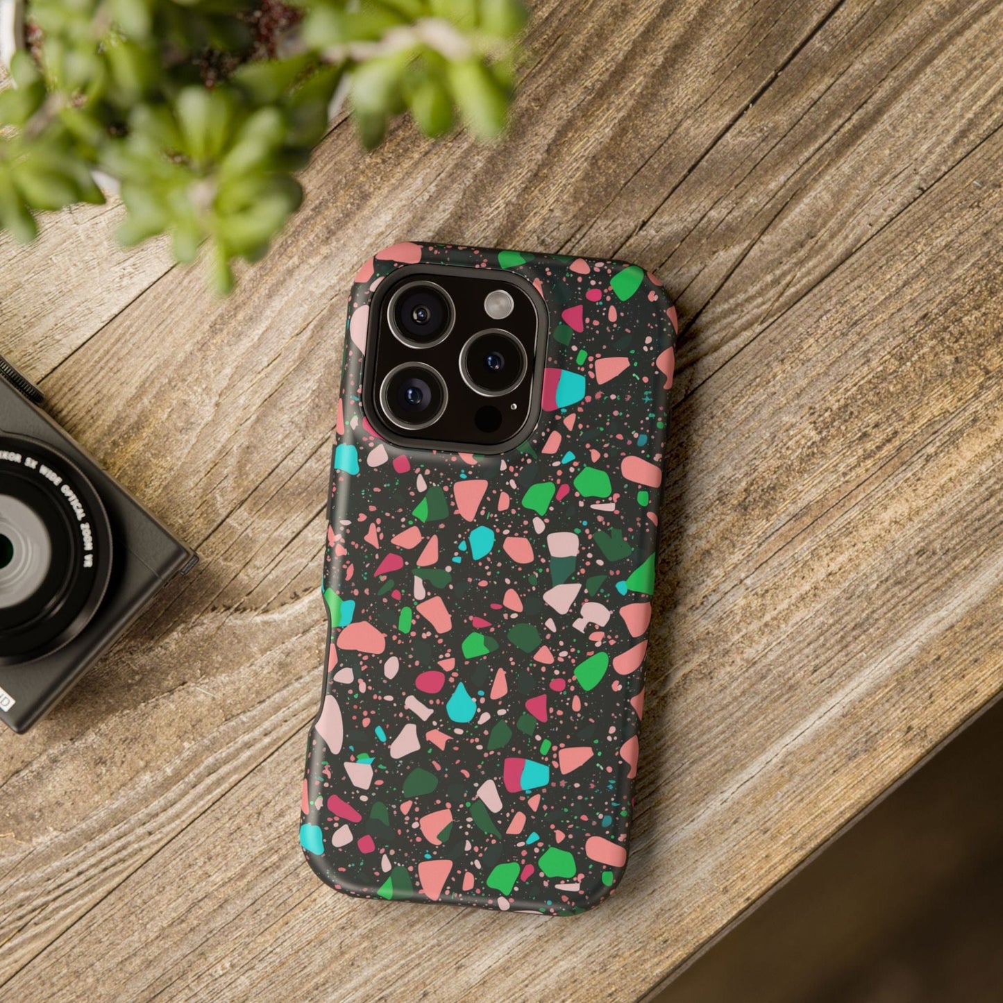 Phone Case Midnight Terrazzo