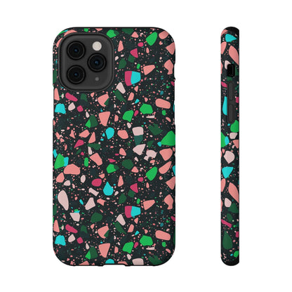 Phone Case iPhone 11 Pro Midnight Terrazzo