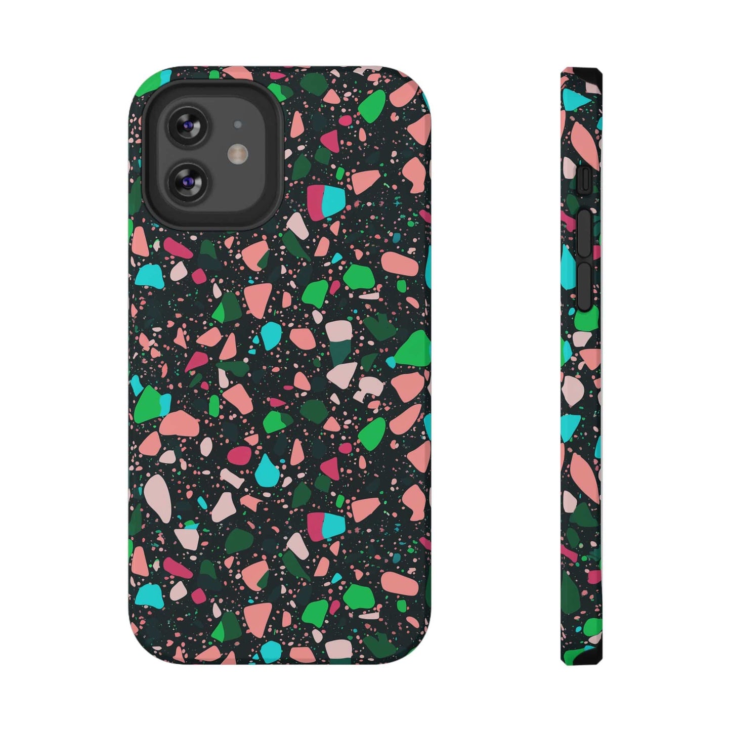 Phone Case iPhone 12 Midnight Terrazzo