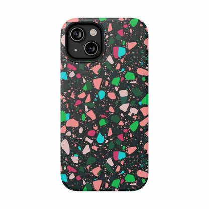 Phone Case iPhone 14 Midnight Terrazzo