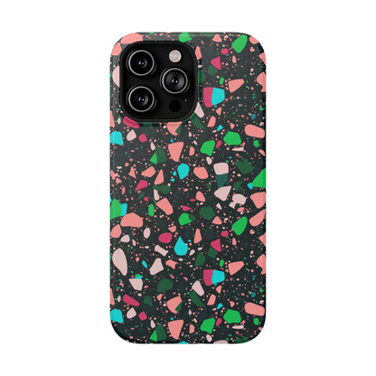 Phone Case iPhone 14 Pro Max Midnight Terrazzo