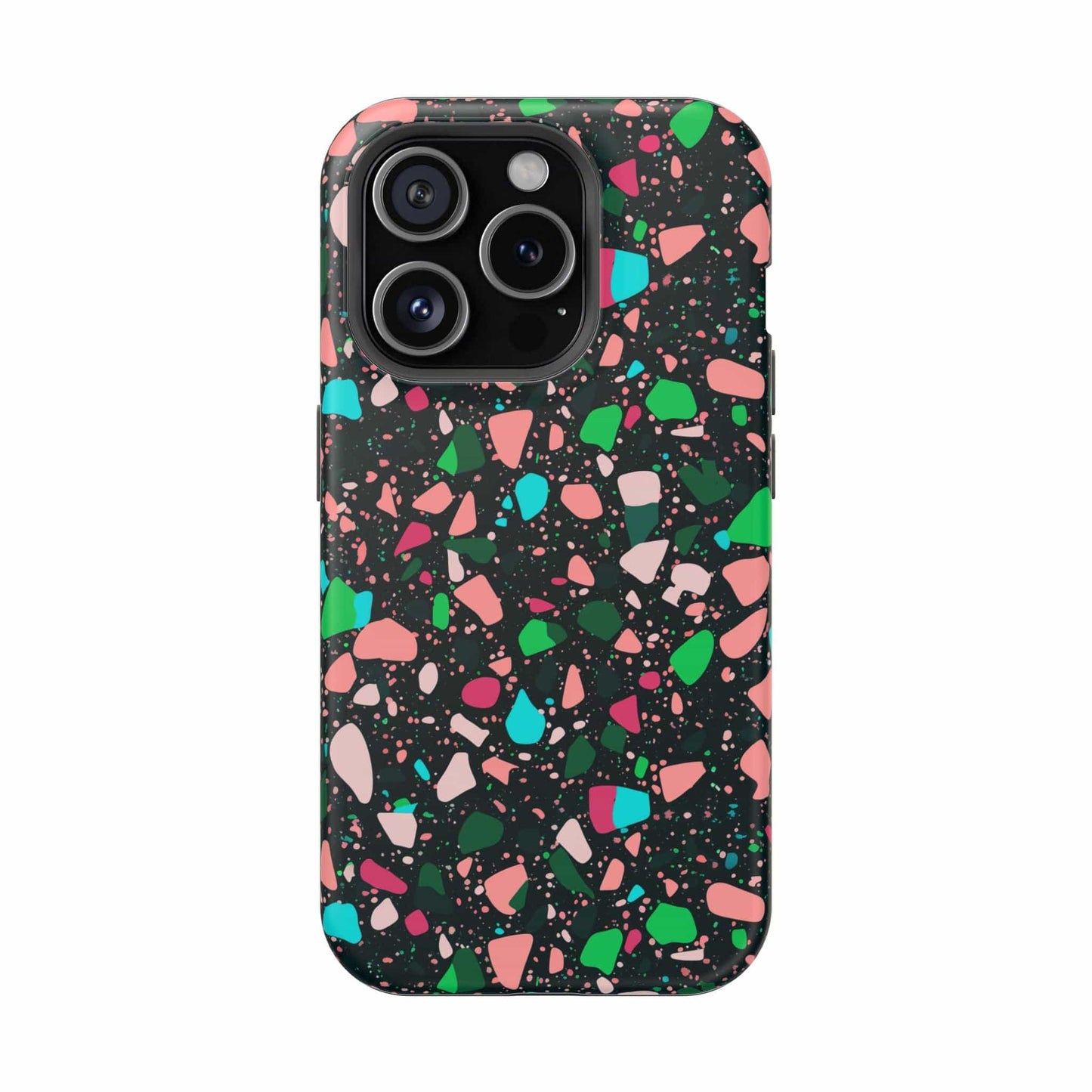 Phone Case iPhone 15 Pro Midnight Terrazzo