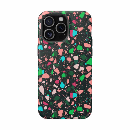 Phone Case iPhone 15 Pro Max Midnight Terrazzo