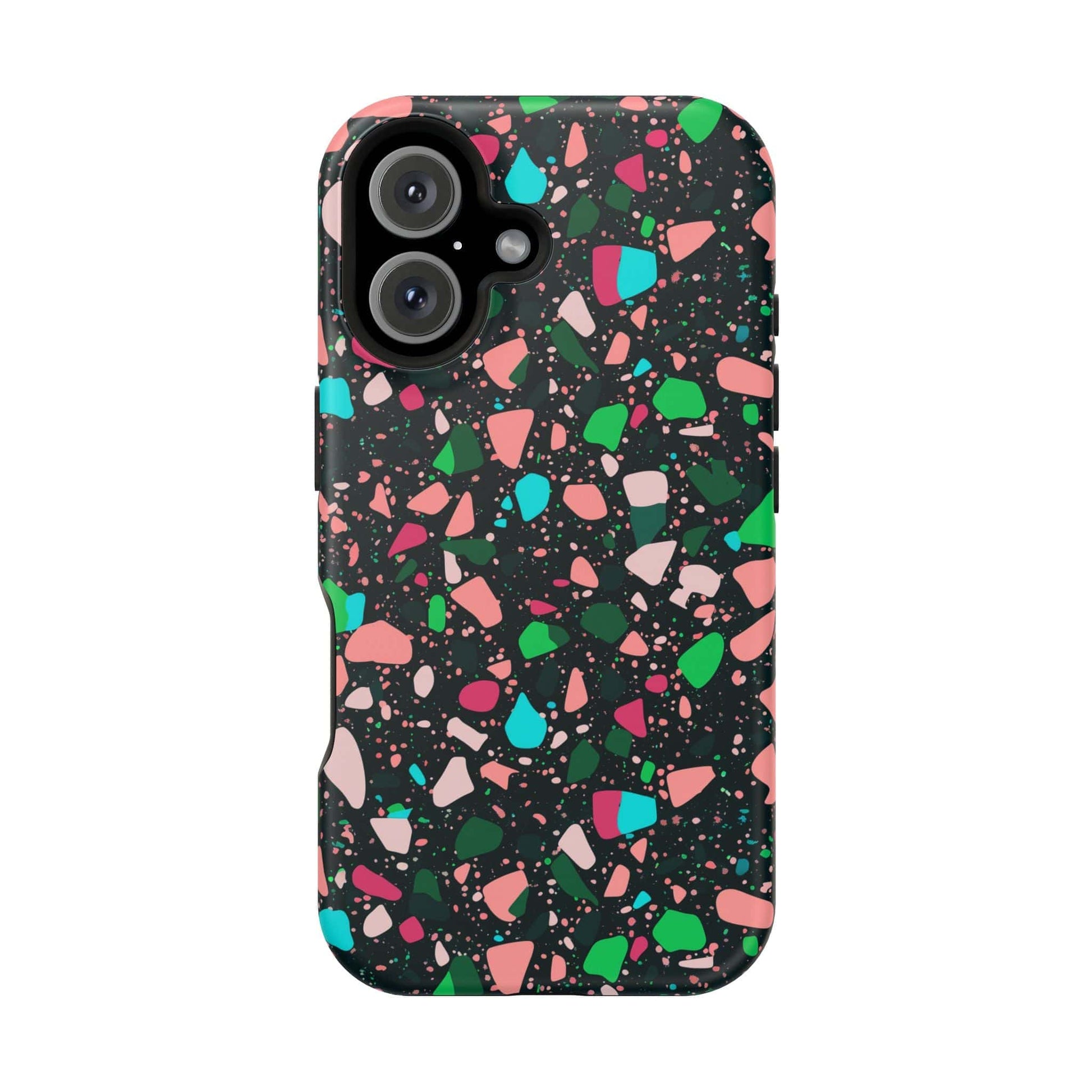 Phone Case iPhone 16 Midnight Terrazzo