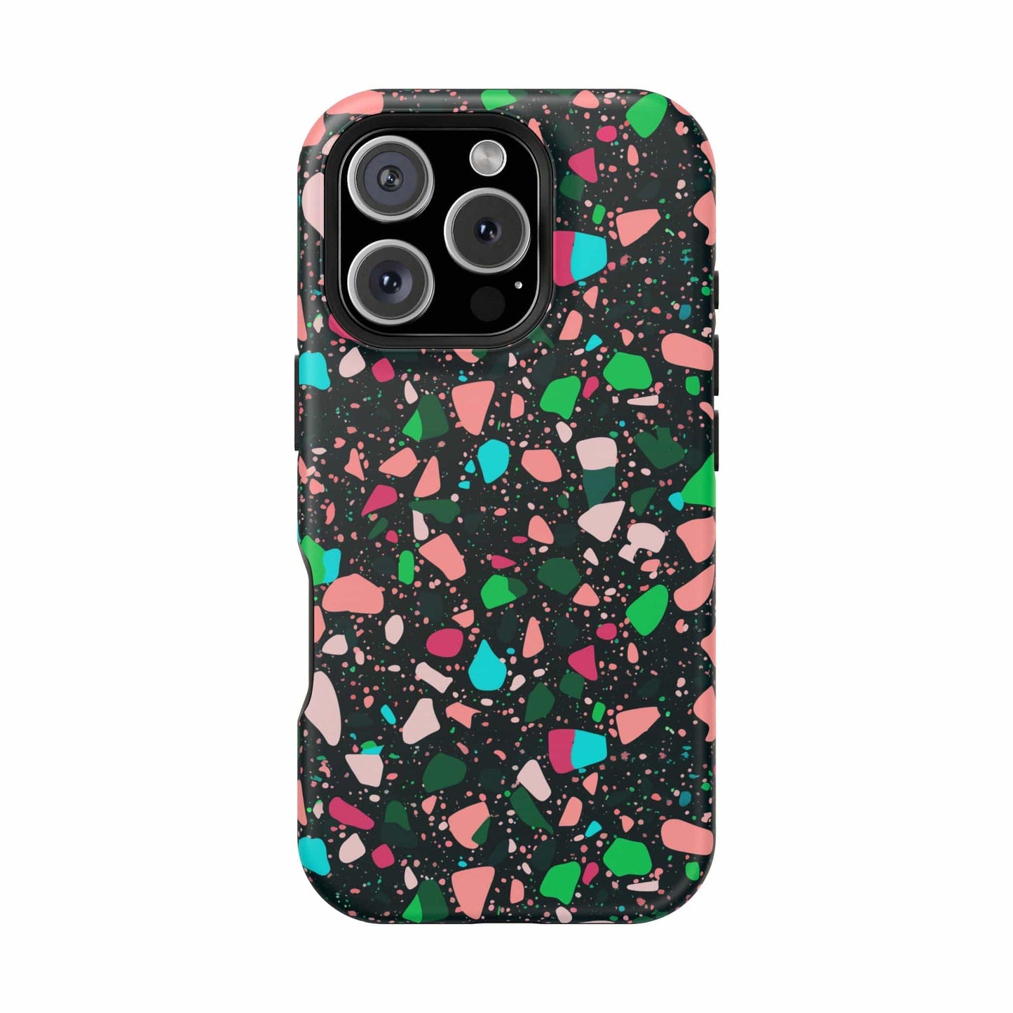 Phone Case iPhone 16 Pro Midnight Terrazzo