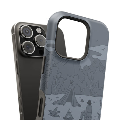 Phone Case Mountain Campfire