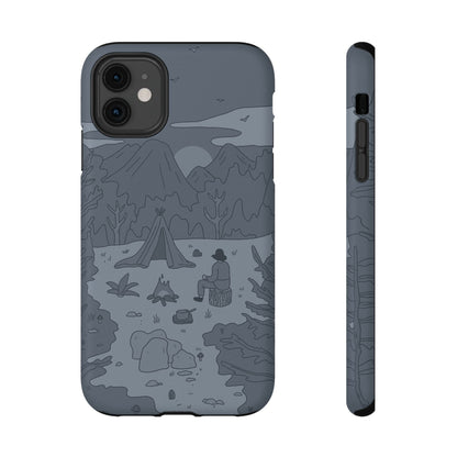 Phone Case iPhone 11 Mountain Campfire