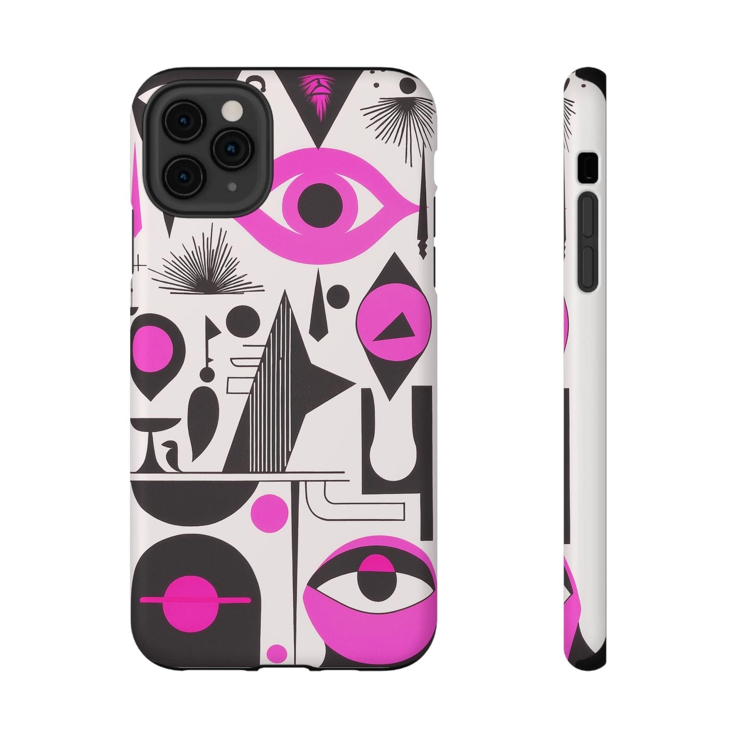 Phone Case iPhone 11 Pro Max Pink Mystic Marks