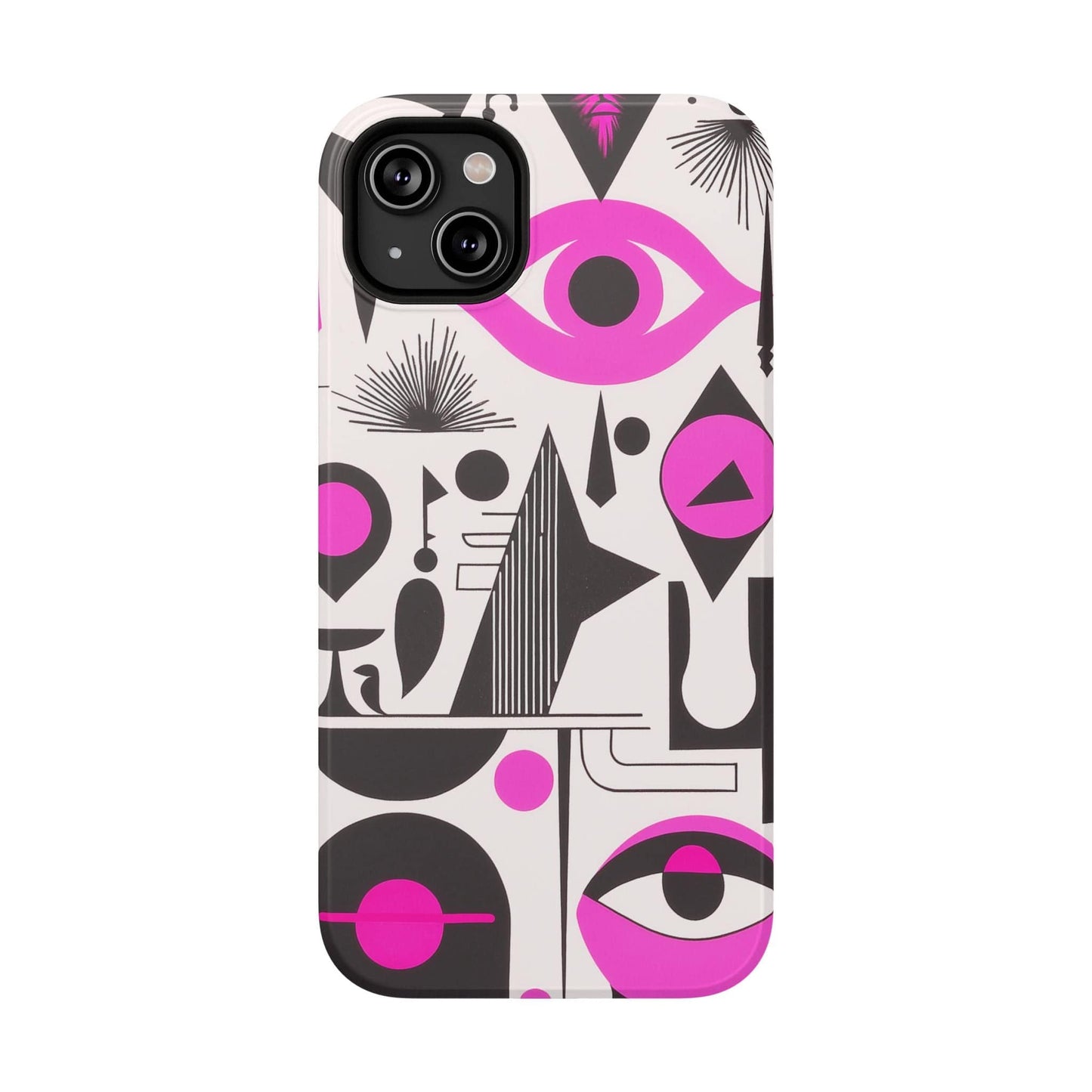 Phone Case iPhone 14 Plus Pink Mystic Marks