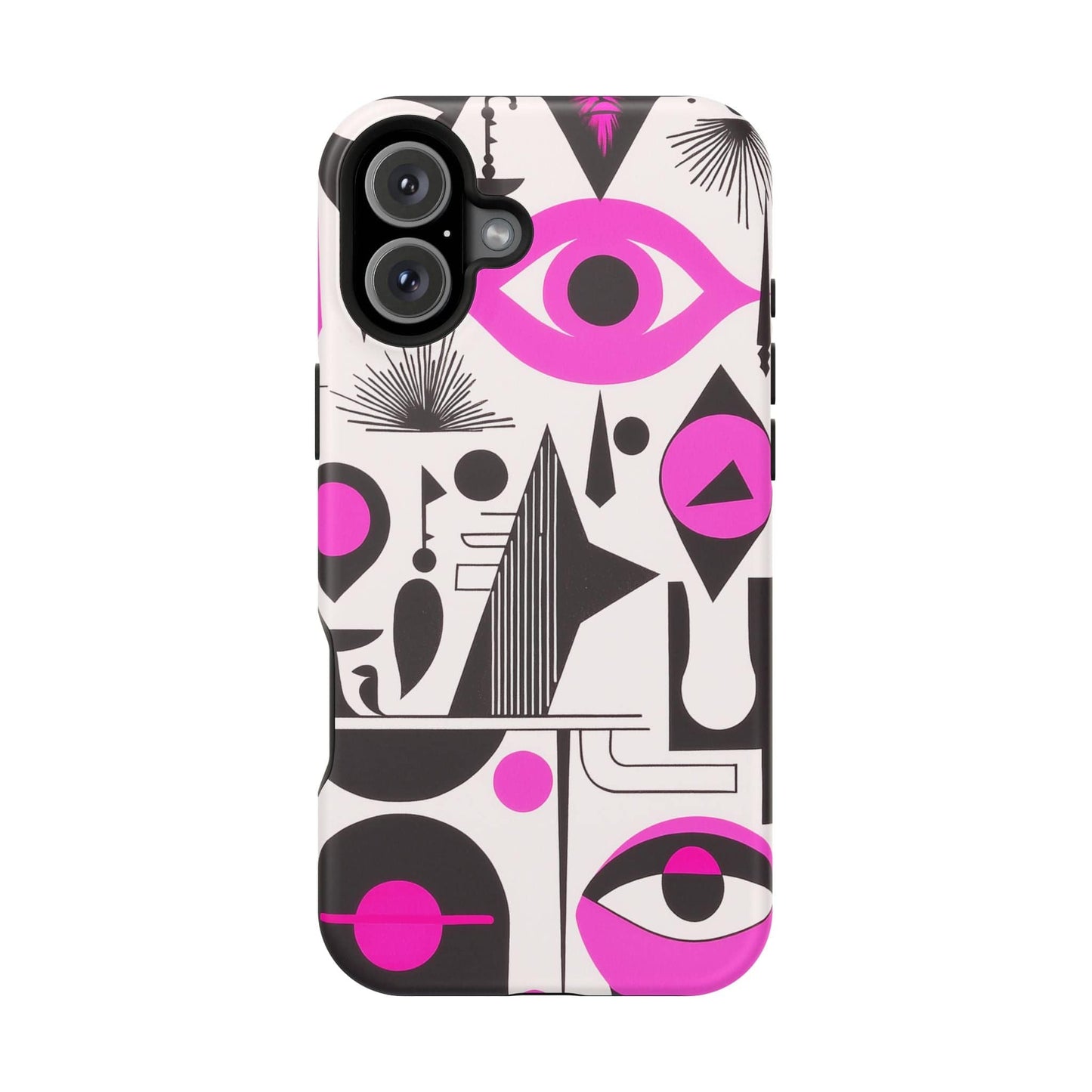 Phone Case iPhone 16 Plus Pink Mystic Marks