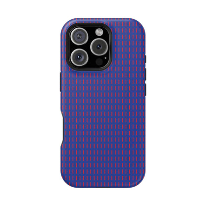 Phone Case iPhone 16 Pro Pixel Lines