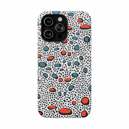 Phone Case iPhone 14 Pro Max Polka Pebble