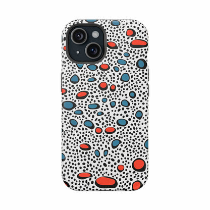 Phone Case iPhone 15 Polka Pebble