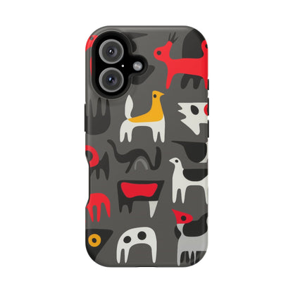 Phone Case iPhone 16 Primitive Pets