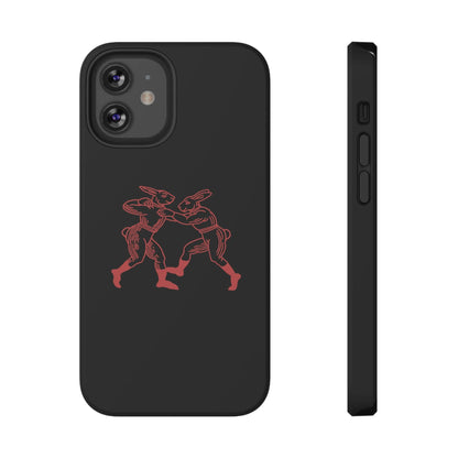 Phone Case iPhone 12 Pro Rabbit Boxing