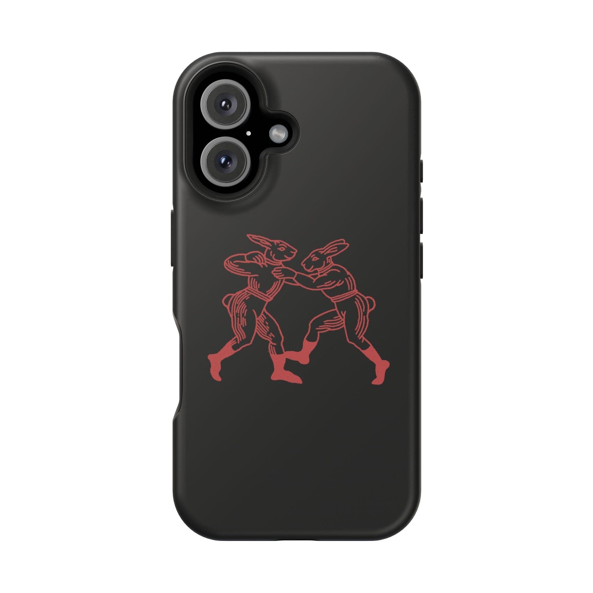 Phone Case iPhone 16 Rabbit Boxing