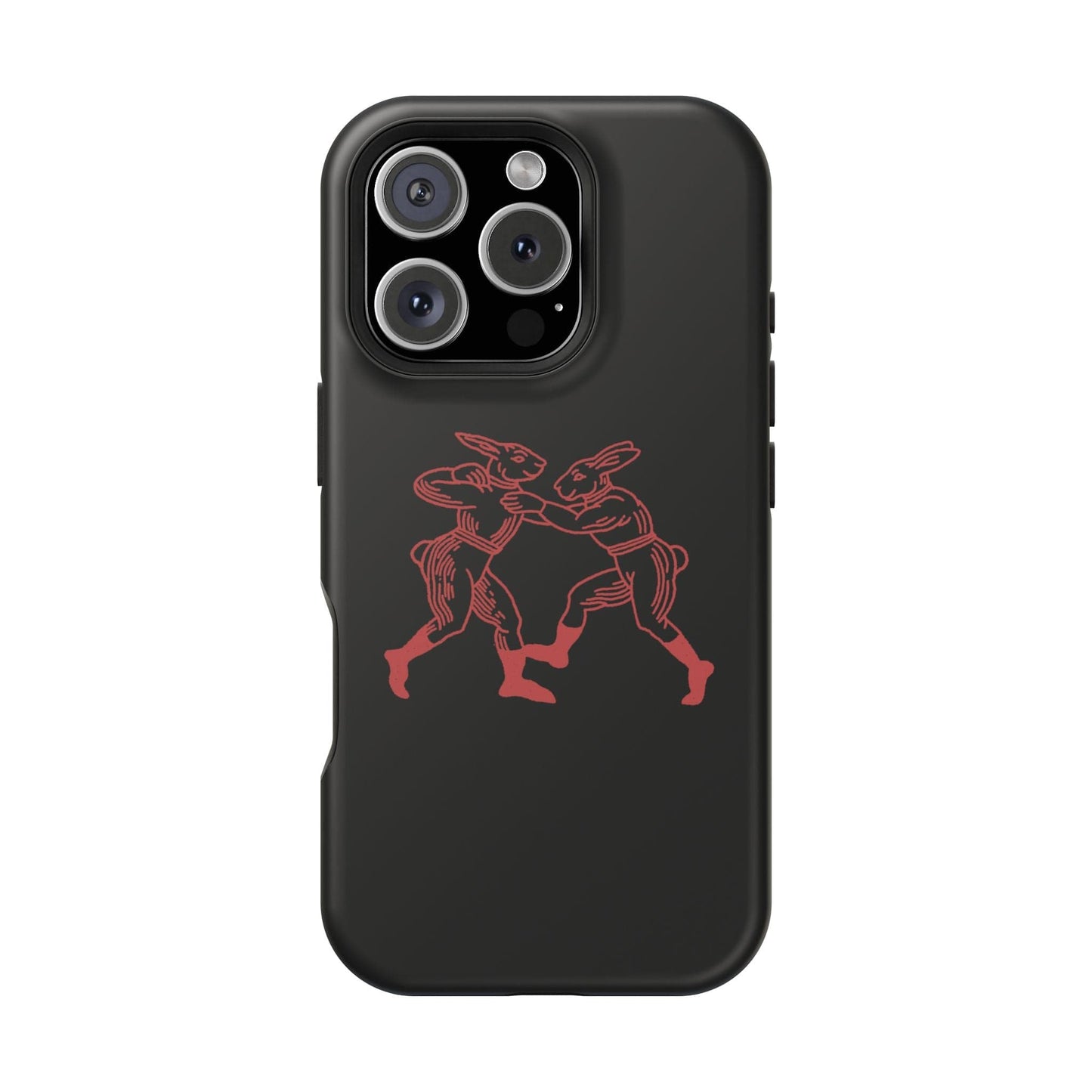 Phone Case iPhone 16 Pro Rabbit Boxing