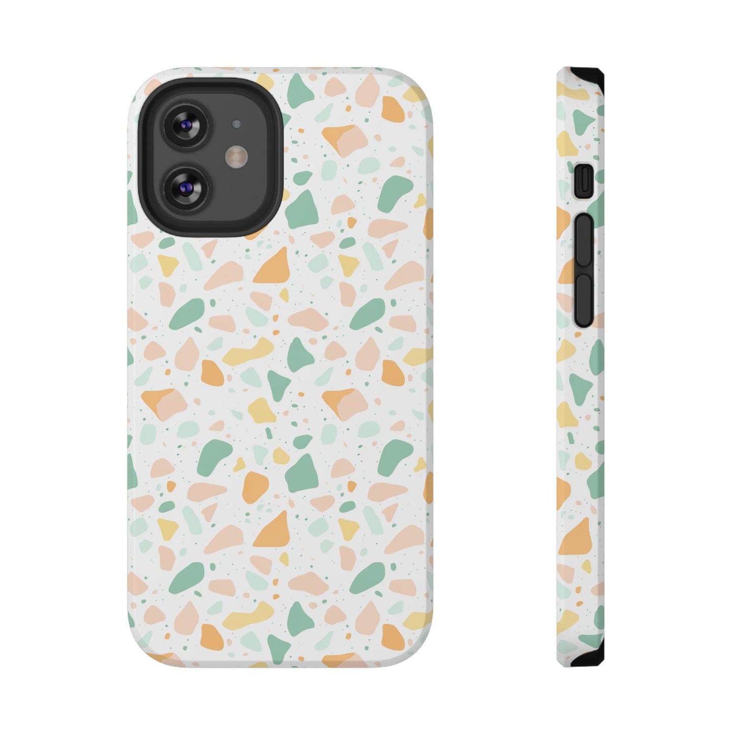 Phone Case iPhone 12 Pro Soft Citrus Terrazzo