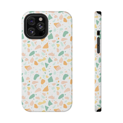 Phone Case iPhone 12 Pro Max Soft Citrus Terrazzo