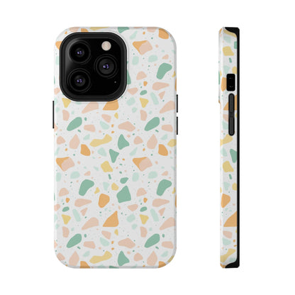 Phone Case iPhone 13 Pro Soft Citrus Terrazzo