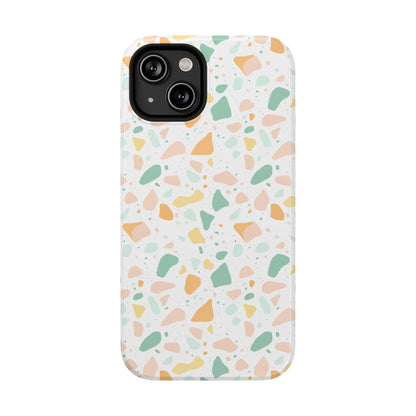 Phone Case iPhone 14 Soft Citrus Terrazzo