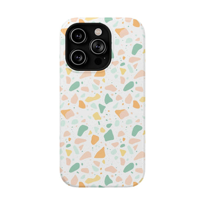 Phone Case iPhone 14 Pro Soft Citrus Terrazzo