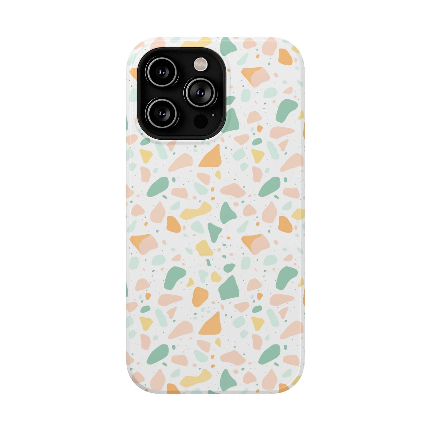 Phone Case iPhone 14 Pro Max Soft Citrus Terrazzo