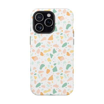 Phone Case iPhone 15 Pro Max Soft Citrus Terrazzo