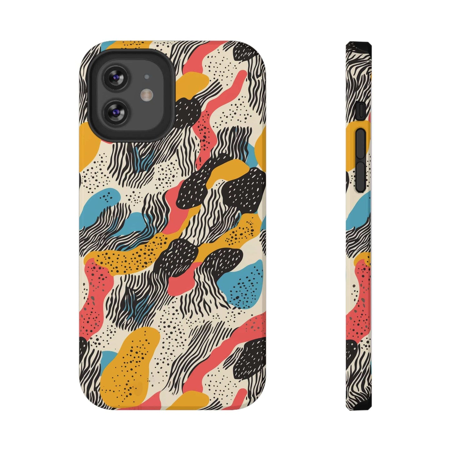 Phone Case iPhone 12 Squiggle Tango