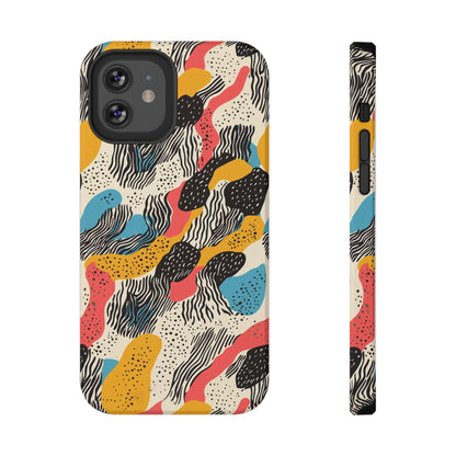 Phone Case iPhone 12 Mini Squiggle Tango