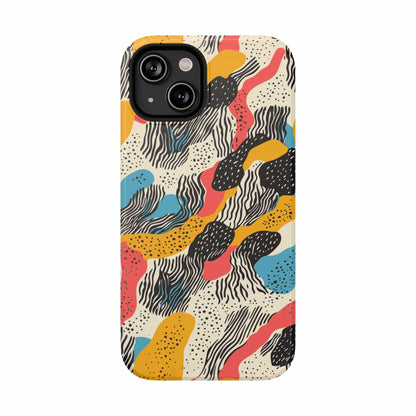 Phone Case iPhone 14 Squiggle Tango