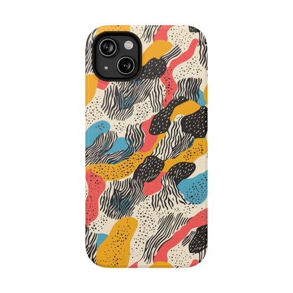 Phone Case iPhone 14 Plus Squiggle Tango